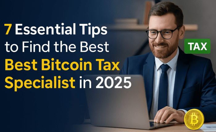 Bitcoin tax specialist 2025