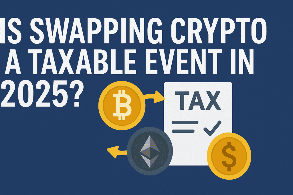 Is swapping crypto a taxable event in 2025