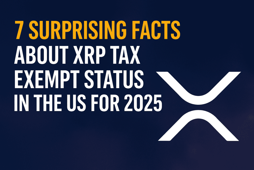 XRP Tax Exempt Status in the US
